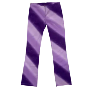 Y2K Purple Low Rise Pants (XS)
